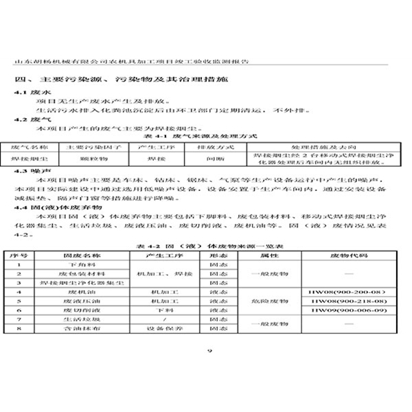 建設項目竣工環(huán)境保護驗收檢測報告-12